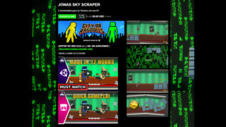 アクションADV「JONAS SKY SCRAPER」（.00）がitch.ioにて無料！